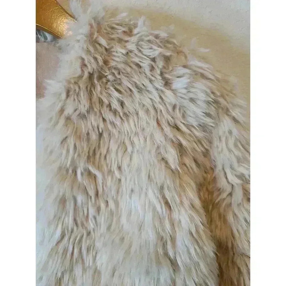 VTG Anthropologie Elevenses NWT fauxfur cropped jacket *EXCELLENT $178 Retro 70s - Picture 2 of 15